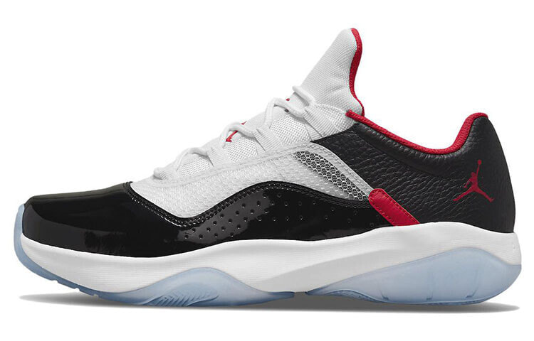 Jordan Air Jordan 11 low cmft 耐磨 低帮 复古篮球鞋 男款 黑红色 / Кроссовки Jordan Air Jordan 11 low cmft DO0613-160