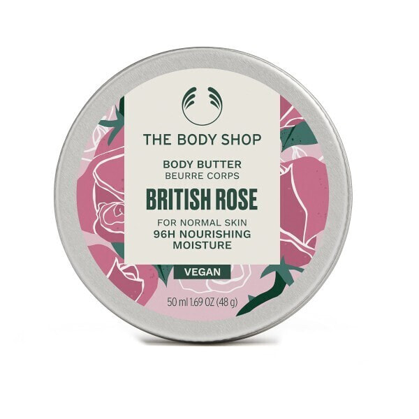 The Body Shop British Rose Body Butter Масло для тела с британской розой 200 мл