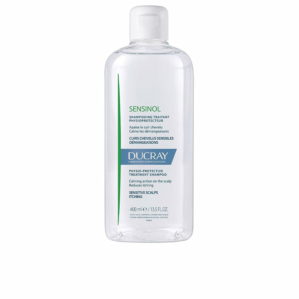 Ducray Sensinol Physio-Protective Treatment Shampoo Восстанавливающий шампунь для чувствительной кожи головы 400 мл