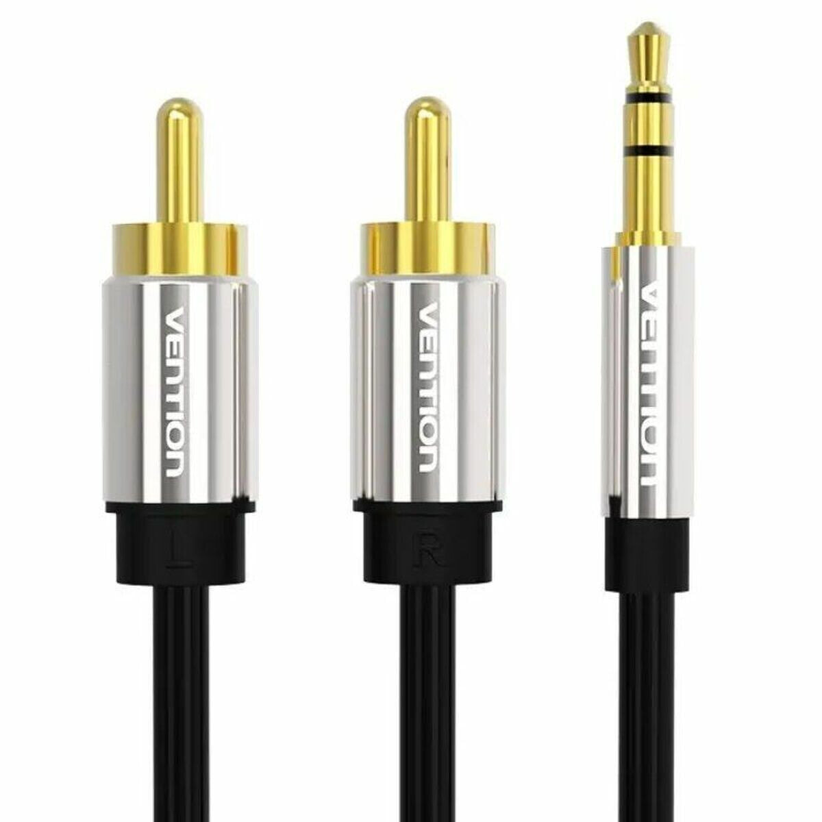 Vention BCFBH аудио кабель 2 m 3.5mm TRRS 2 x RCA Черный