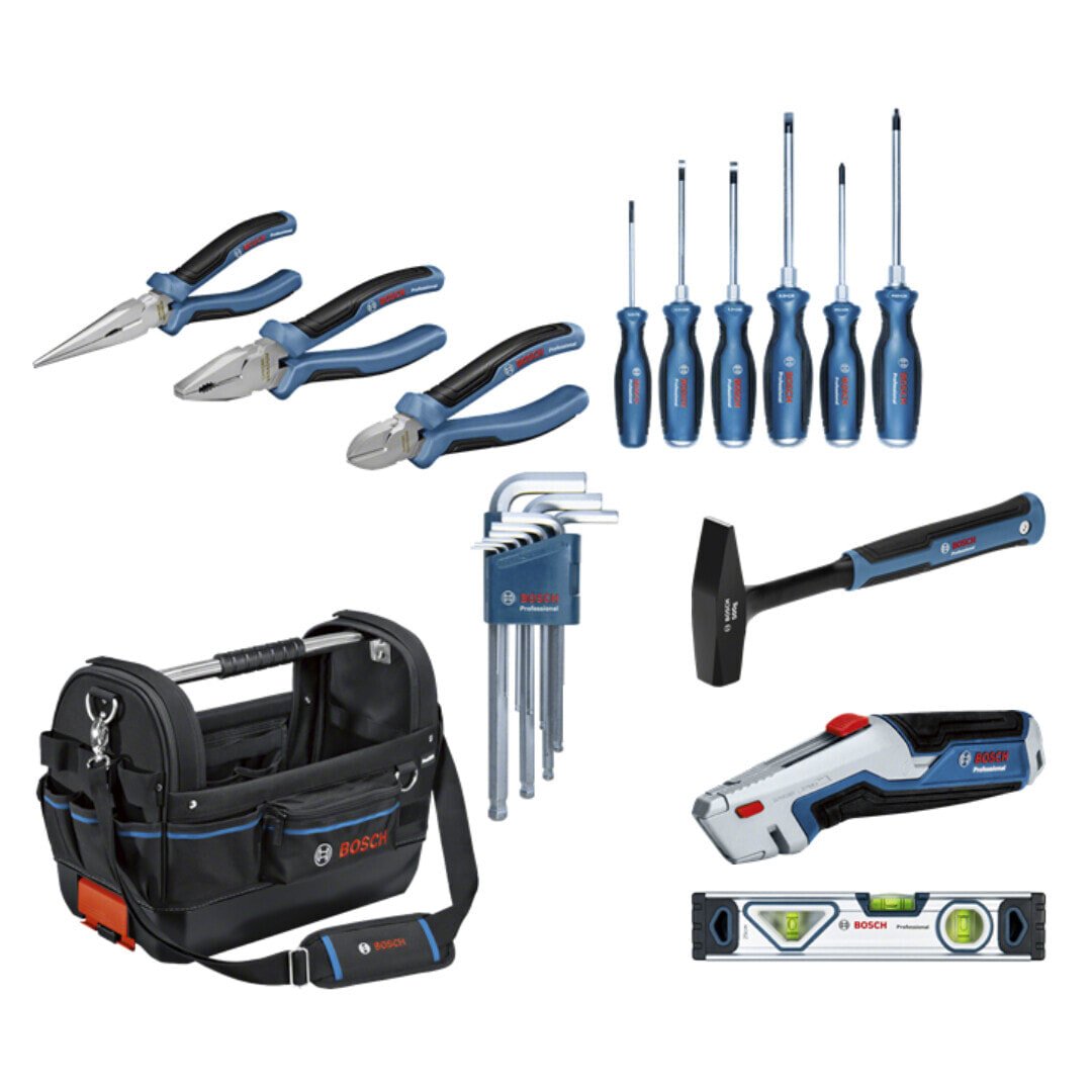 Bosch Professional Handwerkzeug STARTERSET BAG PACK 22 tlg.