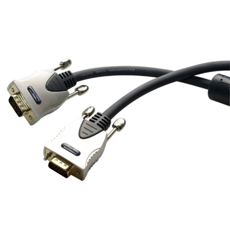 shiverpeaks sp-PROFESSIONAL VGA кабель 2 m VGA (D-Sub) Черный, Хромовый SP78050-2