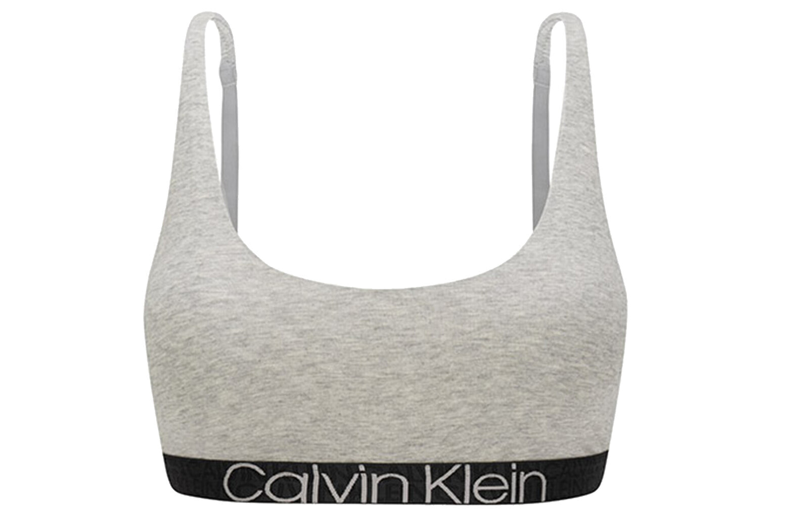 CK/Calvin Klein 舒适薄衬无钢圈薄款文胸 灰色 / Белье CKCalvin Klein QF6624AD-PGK