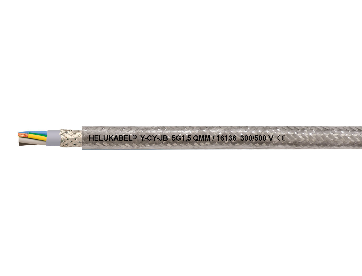 Helukabel Y-CY-JB - Low voltage cable - Transparent - Polyvinyl chloride (PVC) - Polyvinyl chloride (PVC) - Cooper - -15 - 80 °C