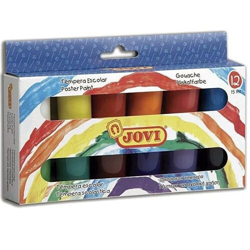 JOVI Liquid Gouache School Gouache 12 Units 15ml