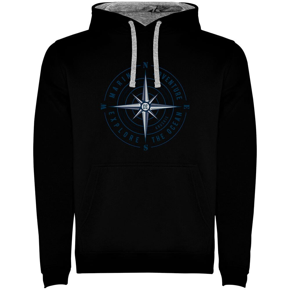 KRUSKIS Compass Rose Two-Colour Hoodie
