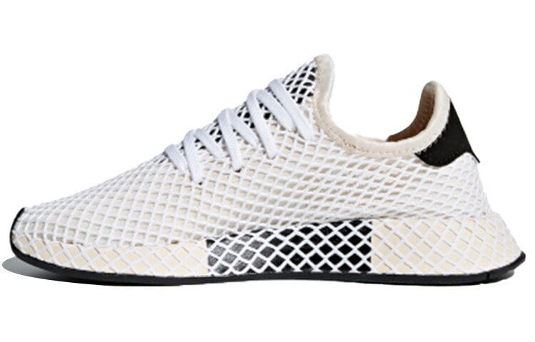 adidas originals Deerupt Runner 低帮 跑步鞋 女款 棕白黑 / Кроссовки Adidas originals Deerupt Runner CQ2913