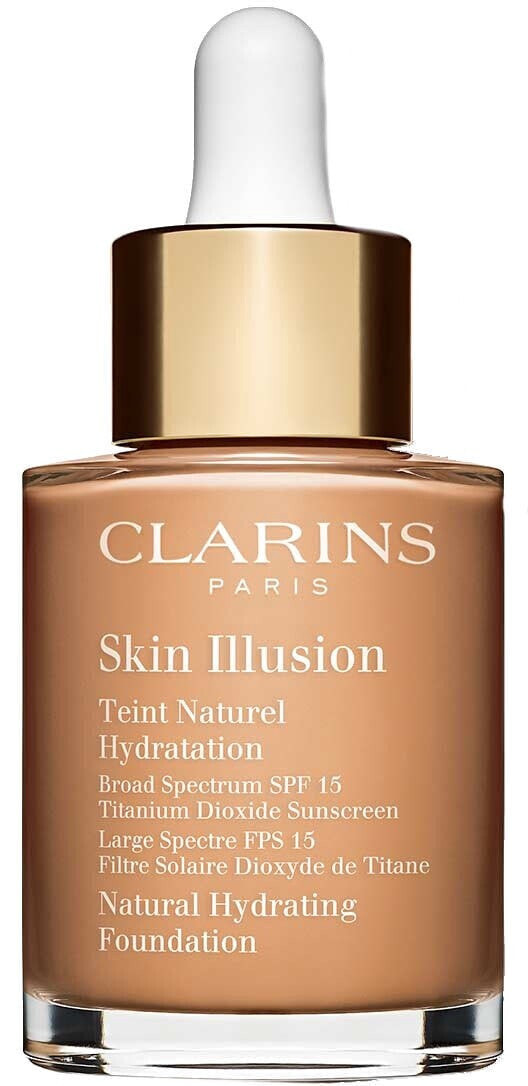 Clarins Skin Illusion Natural Hydrating Foundation SPF15 Увлажняющий тональный крем #113-chestnut  30 мл