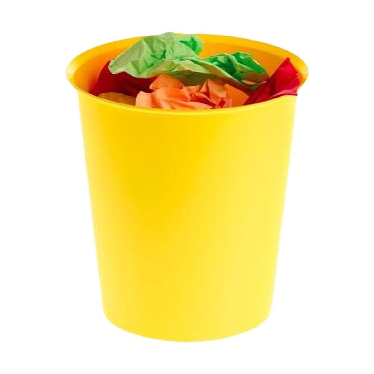 Rubbish bin Archivo 2000 Yellow polystyrene 16 L