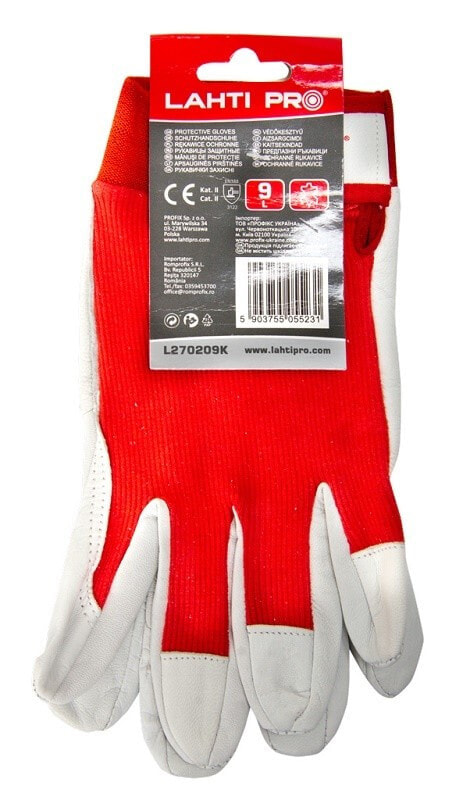 Lahti Pro Goatskin Protective Gloves 8 (L270208K)