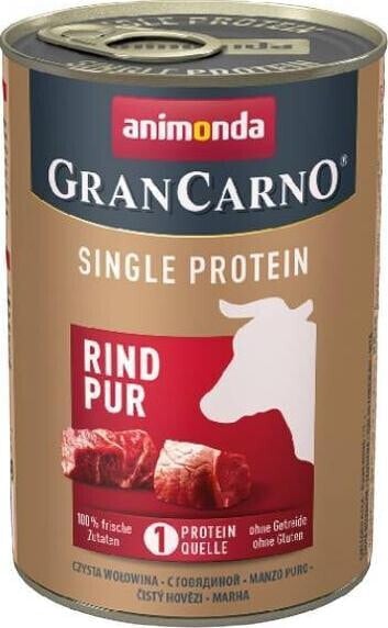 Animonda PIES SINGLE PROTEIN RIND Pełnowartościowy pokarm dla psów z czystą wołowiną /6 400g