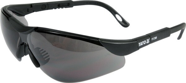 Yato YT-7366 защитные очки Черный Пластик, Поликарбонат