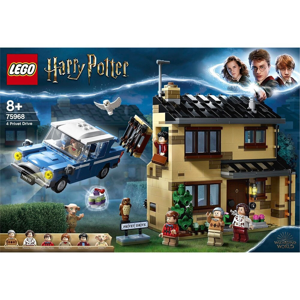 Конструктор LEGO Harry Potter 75968 Тисовая улица, дом 4 — купить недорого  с доставкой, 1662652