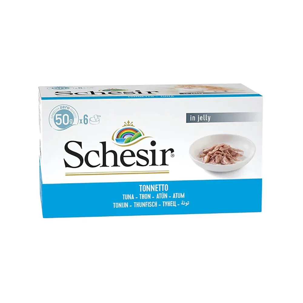 SCHESIR Tunajelly 6X50g wet cat food