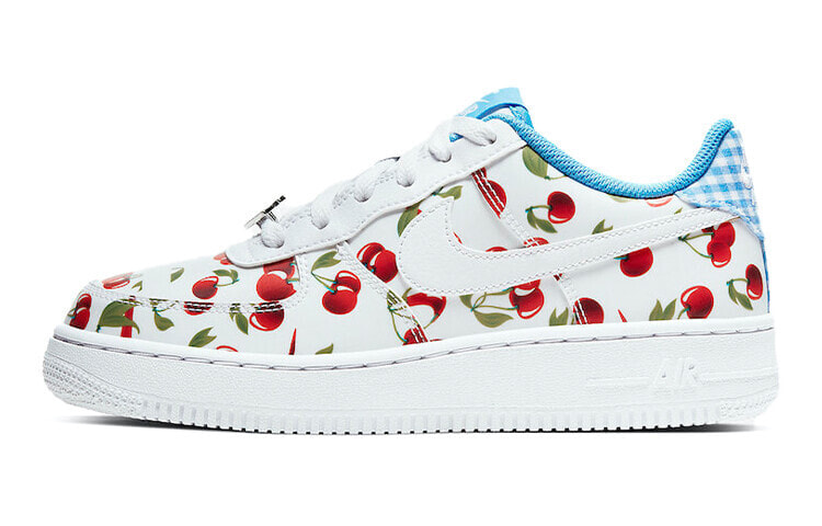 Nike Air Force 1 Low Cherry' 低帮 板鞋 GS 白红色 / Кроссовки Nike Air Force 1 Low Cherry' GS CJ4094-100