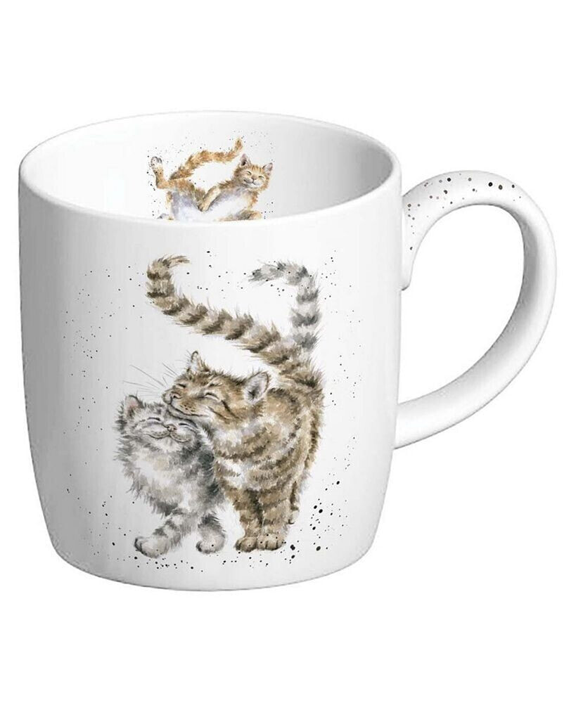 Royal Worcester Feline Fine Mug - Set of 4