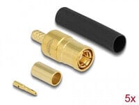 Delock 90040 - SMB - SMB - Male - Brass/Gold - 0 - 1000 MHz - 50 ?