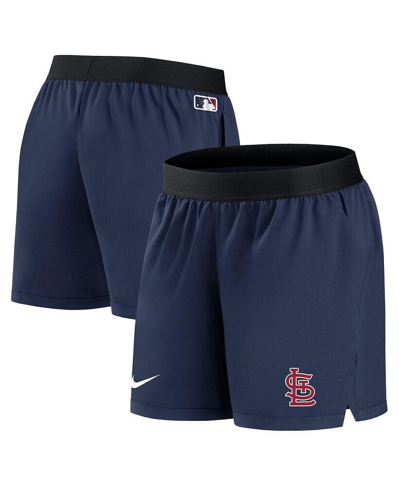 Nike women's Navy St. Louis Cardinals Authentic Collection Team Performance Shorts