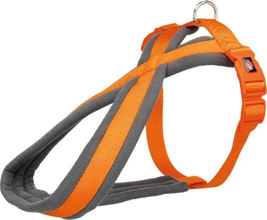 Trixie Premium touring harness, papaya color. L: 60–90 cm / 25 mm