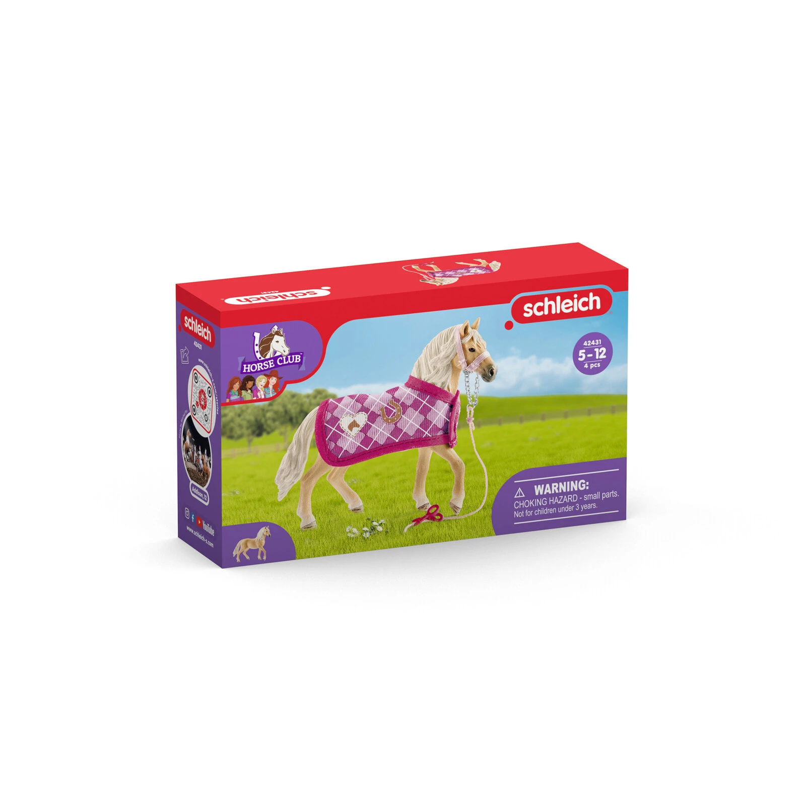 Schleich Horse Club Sofia’s fashion creation - Brown,Pink