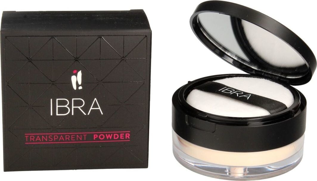 Ibra Transparent Powder No. 2 Jasny Transparent Прозрачная рассыпчатая пудра для закрепления макияжа 12 г