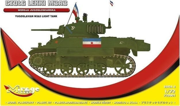 Mirage Yugoslav M3A3 light tank