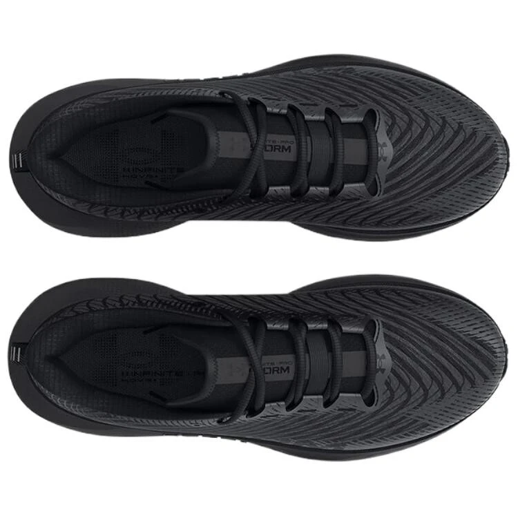 Under Armour Infinite Pro Low-Top Casual Running Shoes Unisex Black
