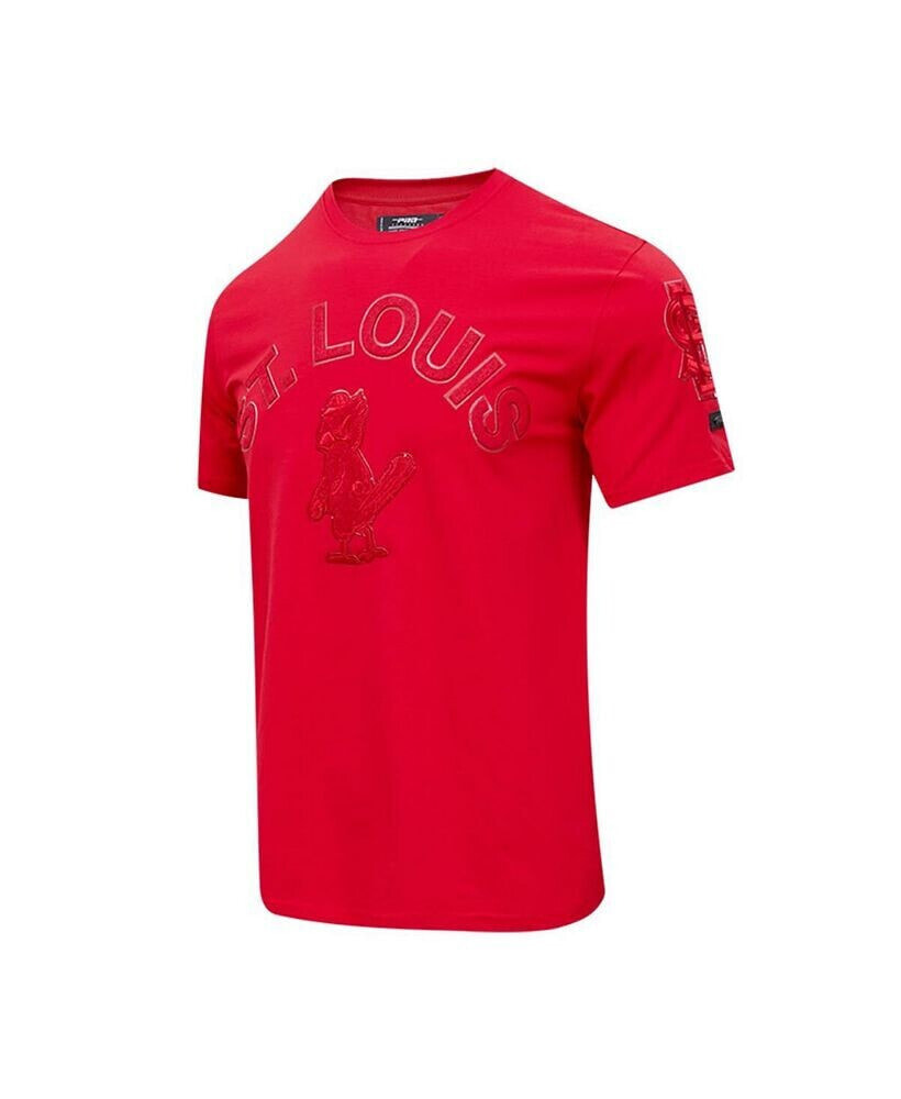 Lids St. Louis Cardinals Pro Standard Classic Triple Red T-Shirt