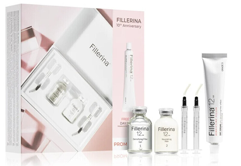Gift set skin care with filling effect 12HA level 3