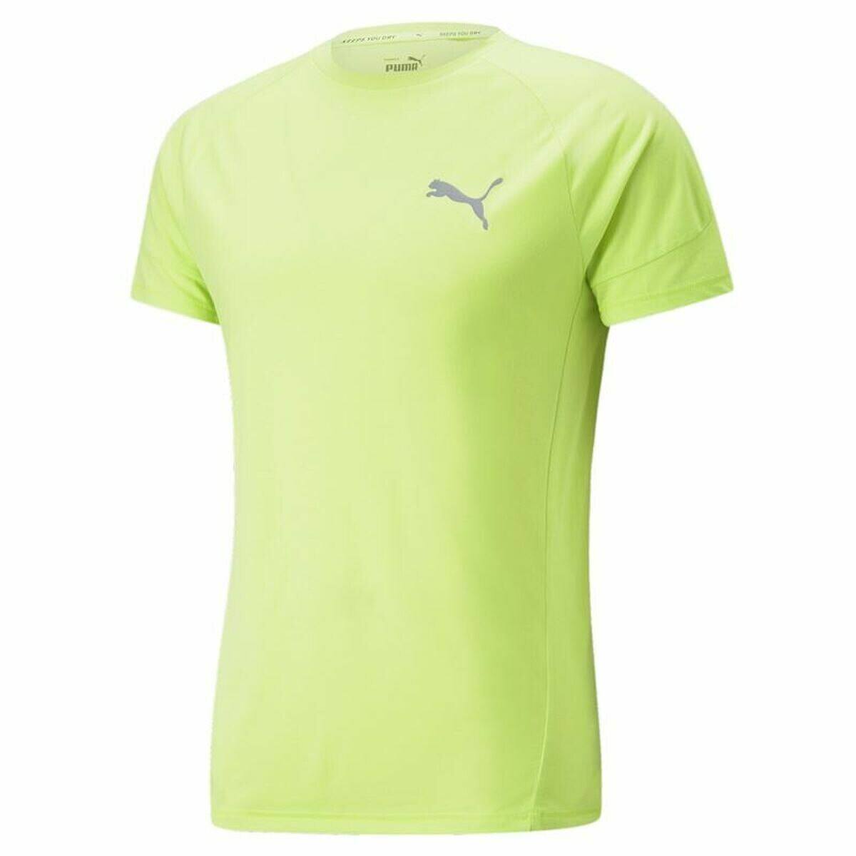 Men’s Short Sleeve T-Shirt Puma Evostripe Green