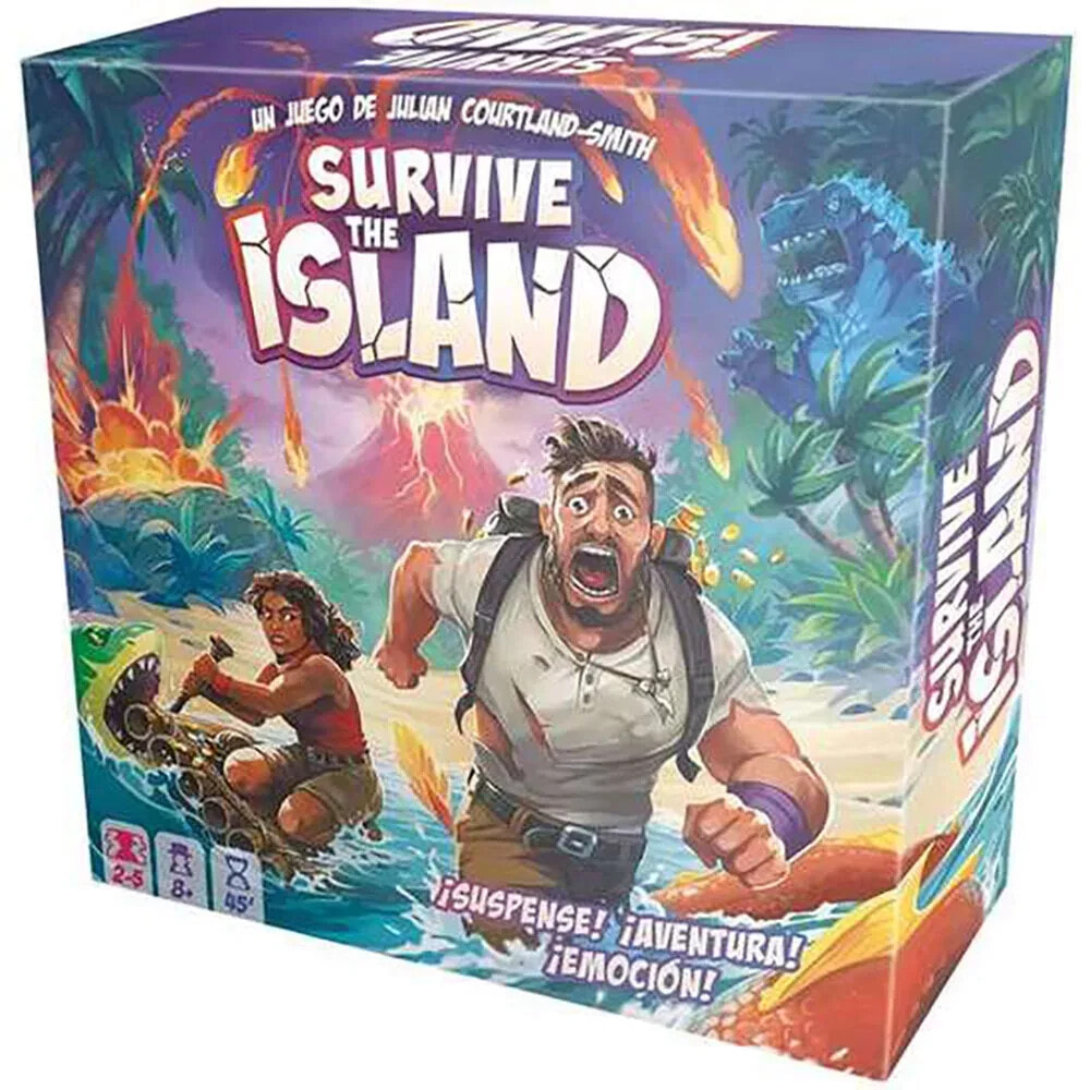 ASMODEE Survive The Island Suspense Adventure And Excitement! board game