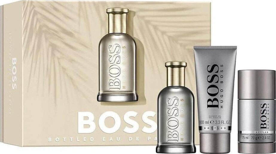 Hugo Boss Hugo Boss Bottled edp 100ml + żel pod prysznic 100ml + sztyft 75ml