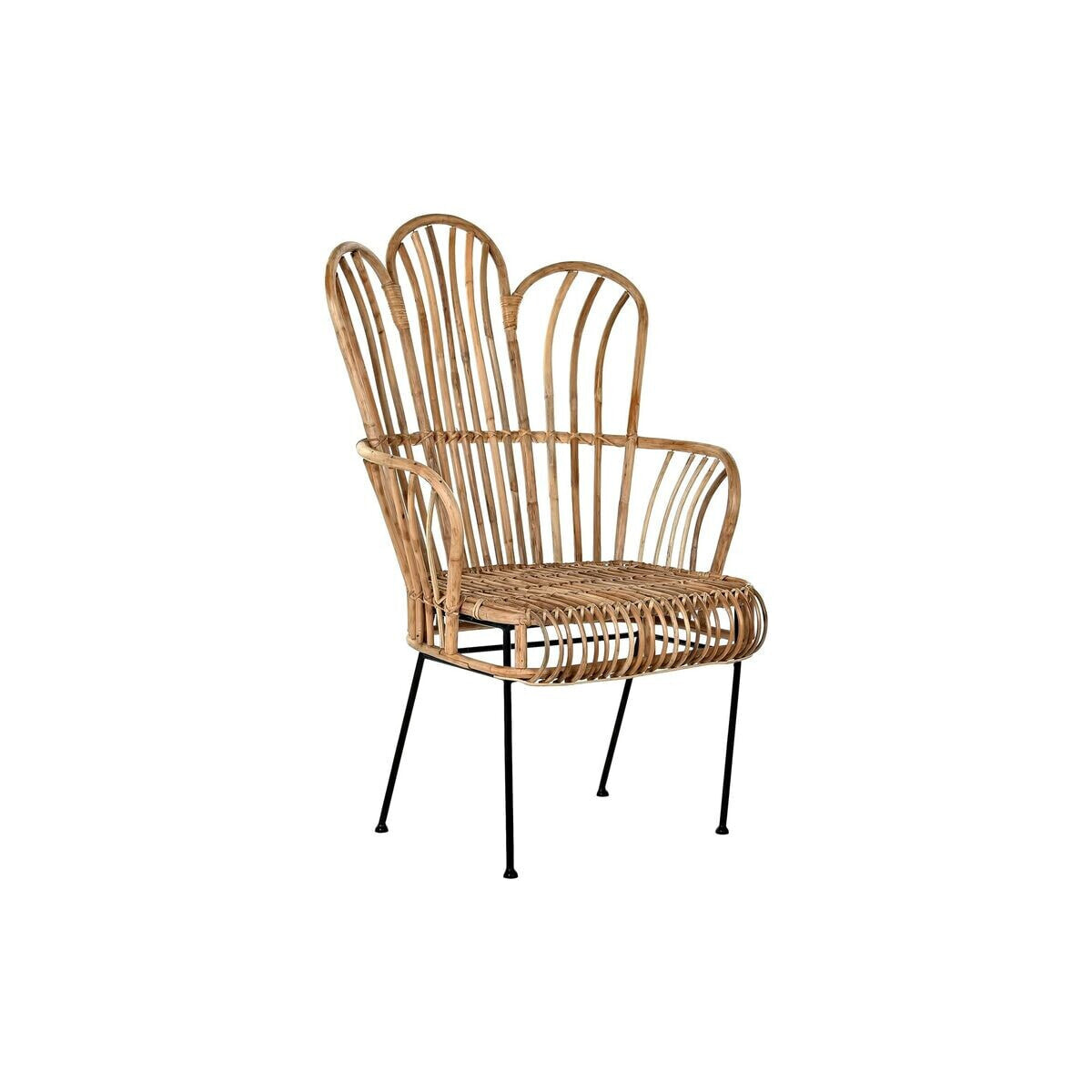 Chair with Armrests DKD Home Decor Natural 68 x 46 x 106 cm