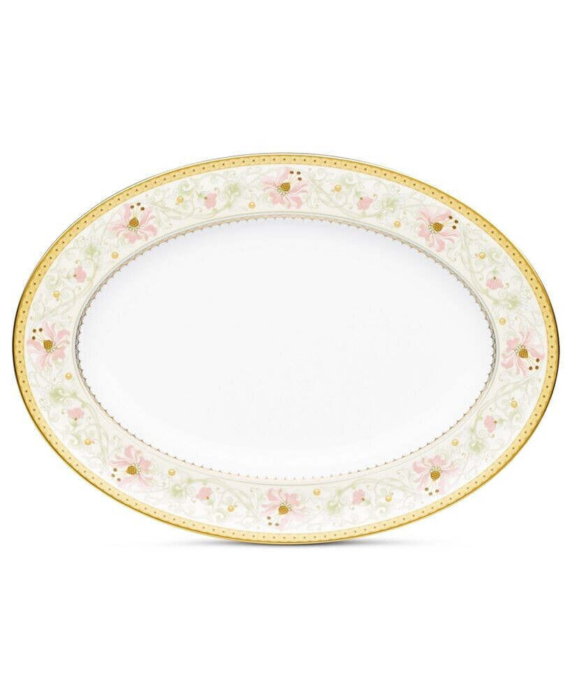 Noritake dinnerware, Blooming Splendor Oval Platter