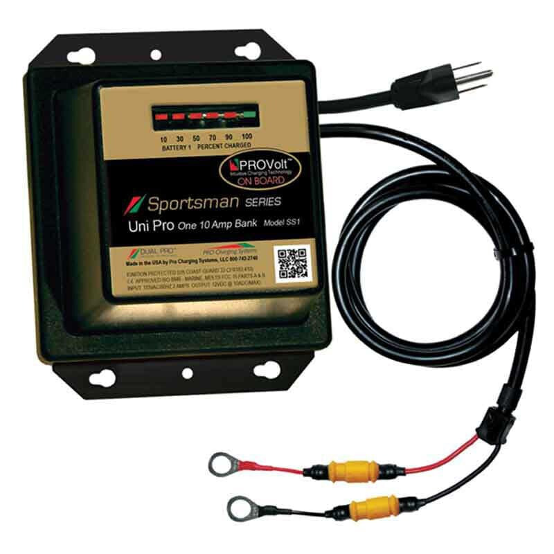 DUAL PRO Sportsman Series 10A Autoprofile Battery Charger