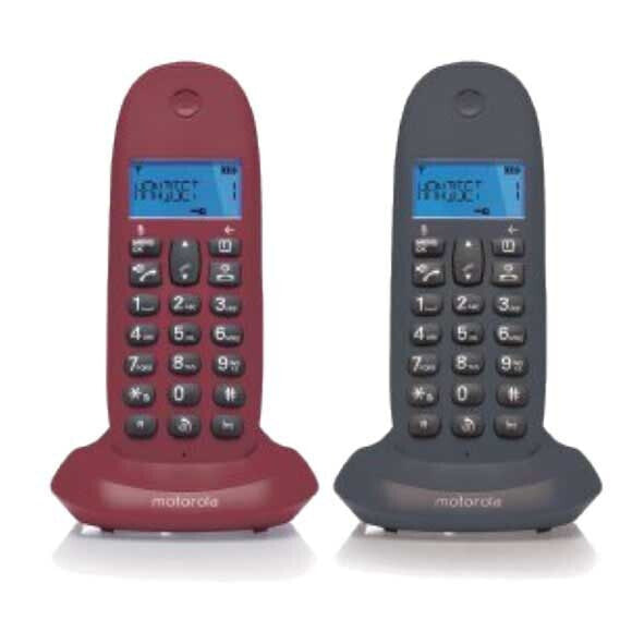 MOTOROLA C1002 Wireless Landline Phone 2 units