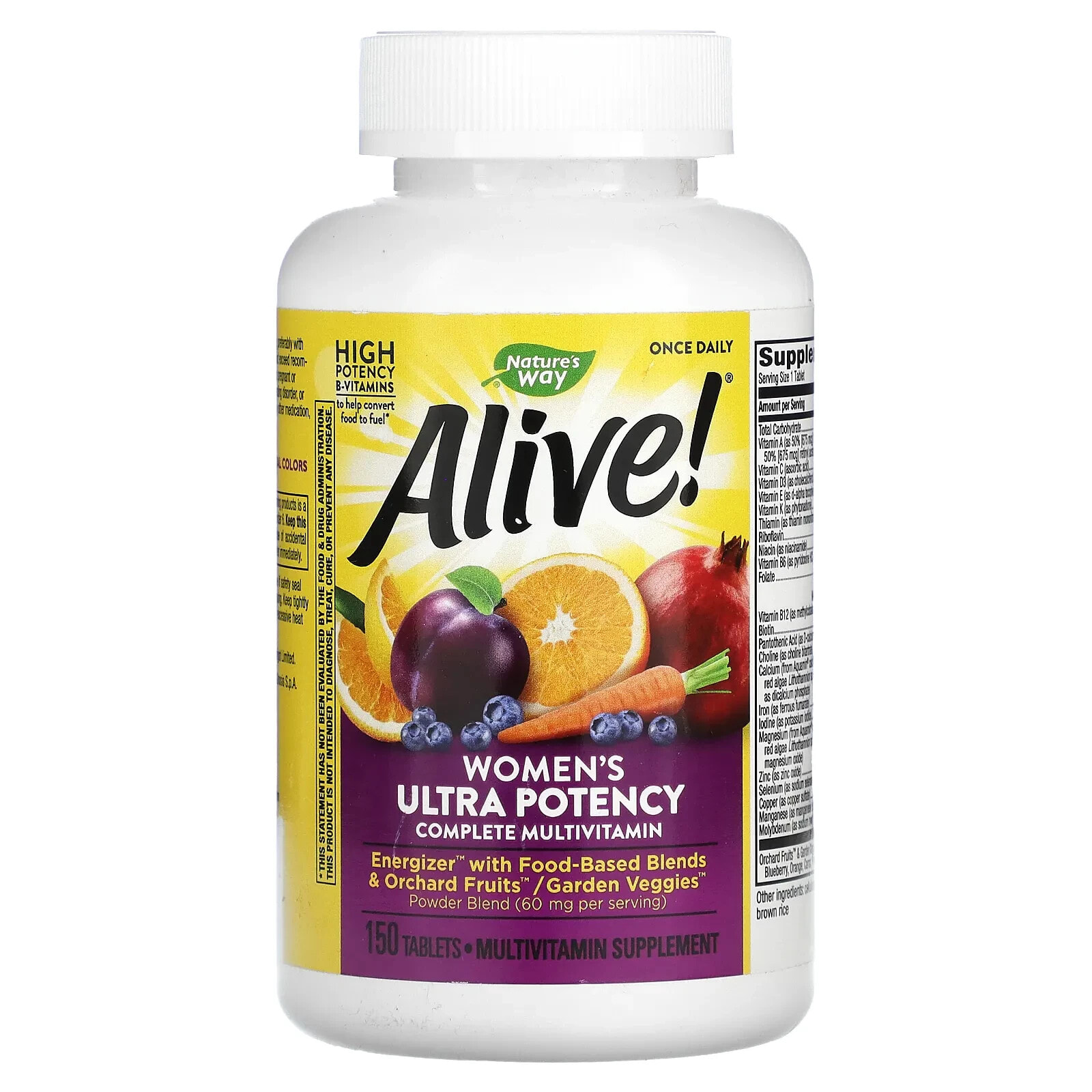 Alive! Women's Ultra Multivitamin, 150 Tablets