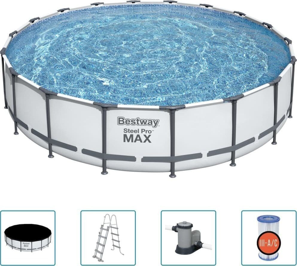 Bestway Bestway Pool Steel Pro MAX with accessories, 549x122 cm