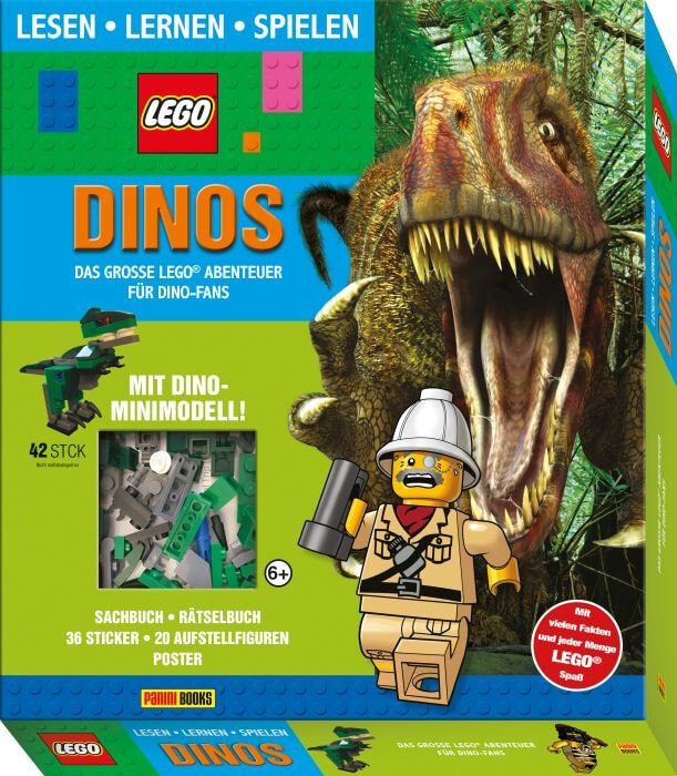 Конструктор LEGO Panini Das große LEGO® Abenteuer für Dino-Fans