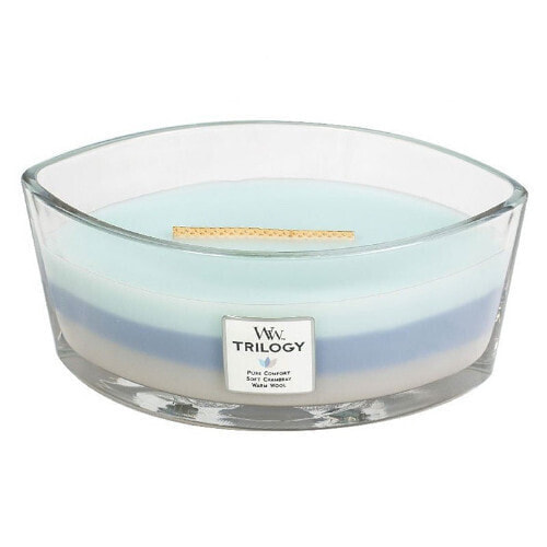 Scented candle ship Trilogy Woven Comfort with 453 g