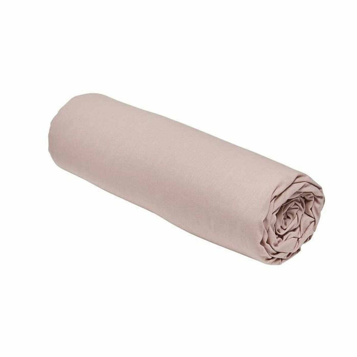 Fitted bottom sheet TODAY Essential 140 x 200 cm Light Pink