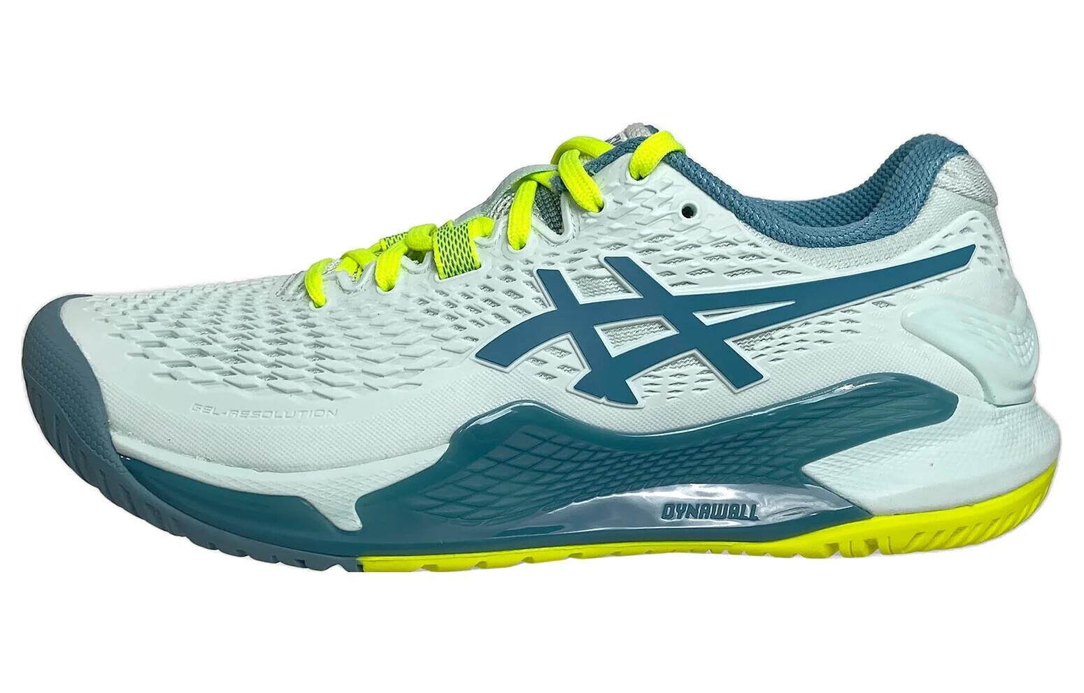 Asics Women's Gel Resolution 9 Wide 'Soothing Sea Gris Blue'