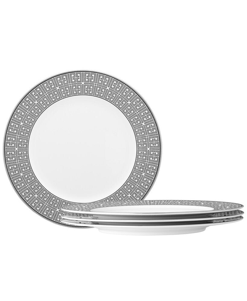 Noritake infinity 4 Piece Dinner Plate Set, Service for 4