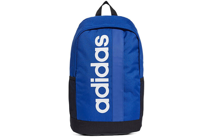 adidas neo 阿迪达斯 线型核心结实耐用多功能大容量 涤纶 背包书包双肩包 男女同款 蓝色 / Рюкзак Adidas neo GE1155