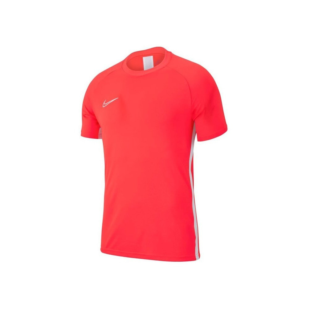 Мужская футболка спортивная красная однотонная Nike Academy 19