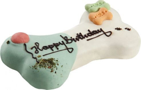 Lolo Pets Classic Cake "Happy Birthday" - Meat and vegetable