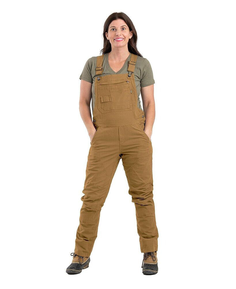 Berne women's Flex Softstone Duck Unlined Bib Overall