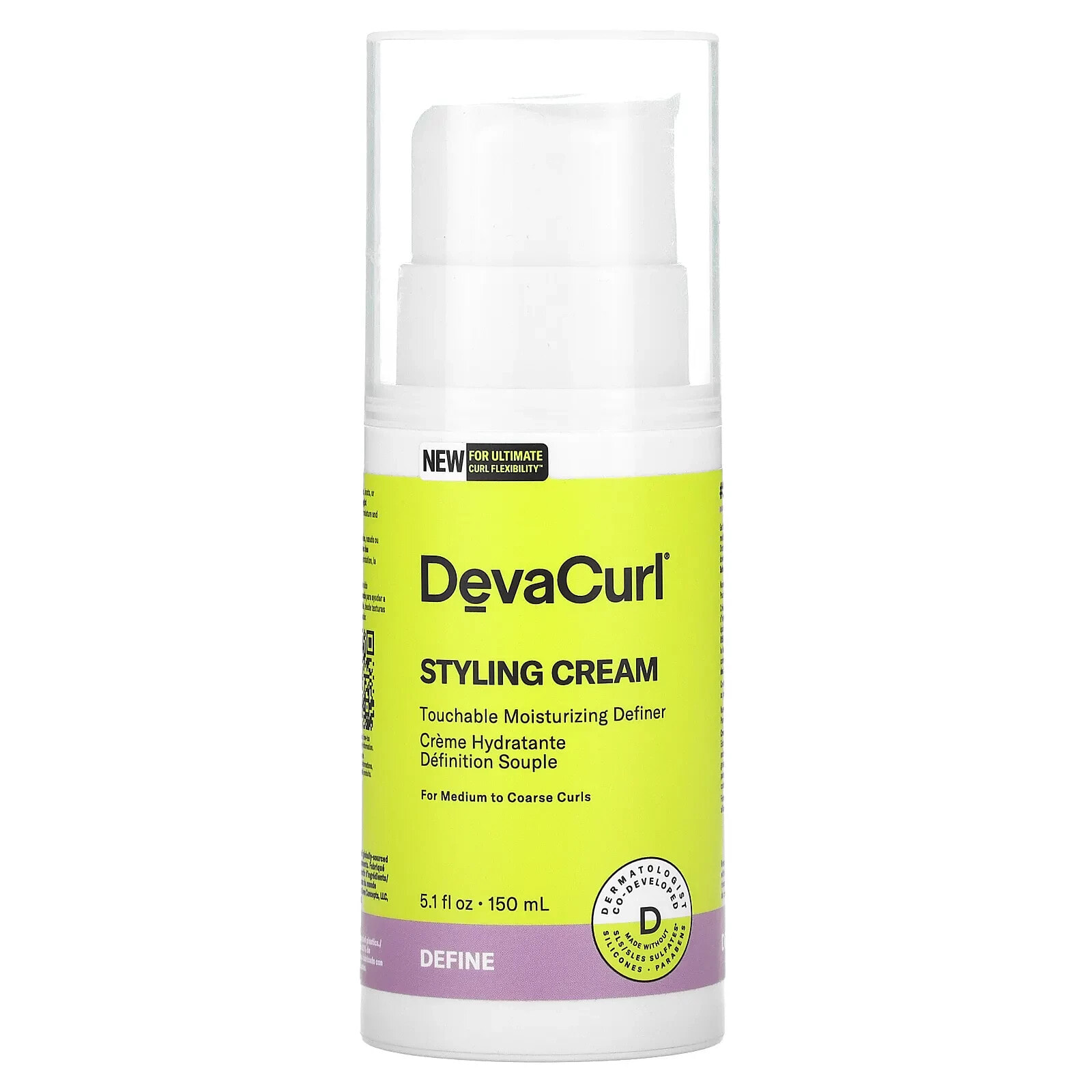 DevaCurl Styling Cream Touchable Moisturizing Definer Увлажняющий разделяющий крем для локонов 150 мл