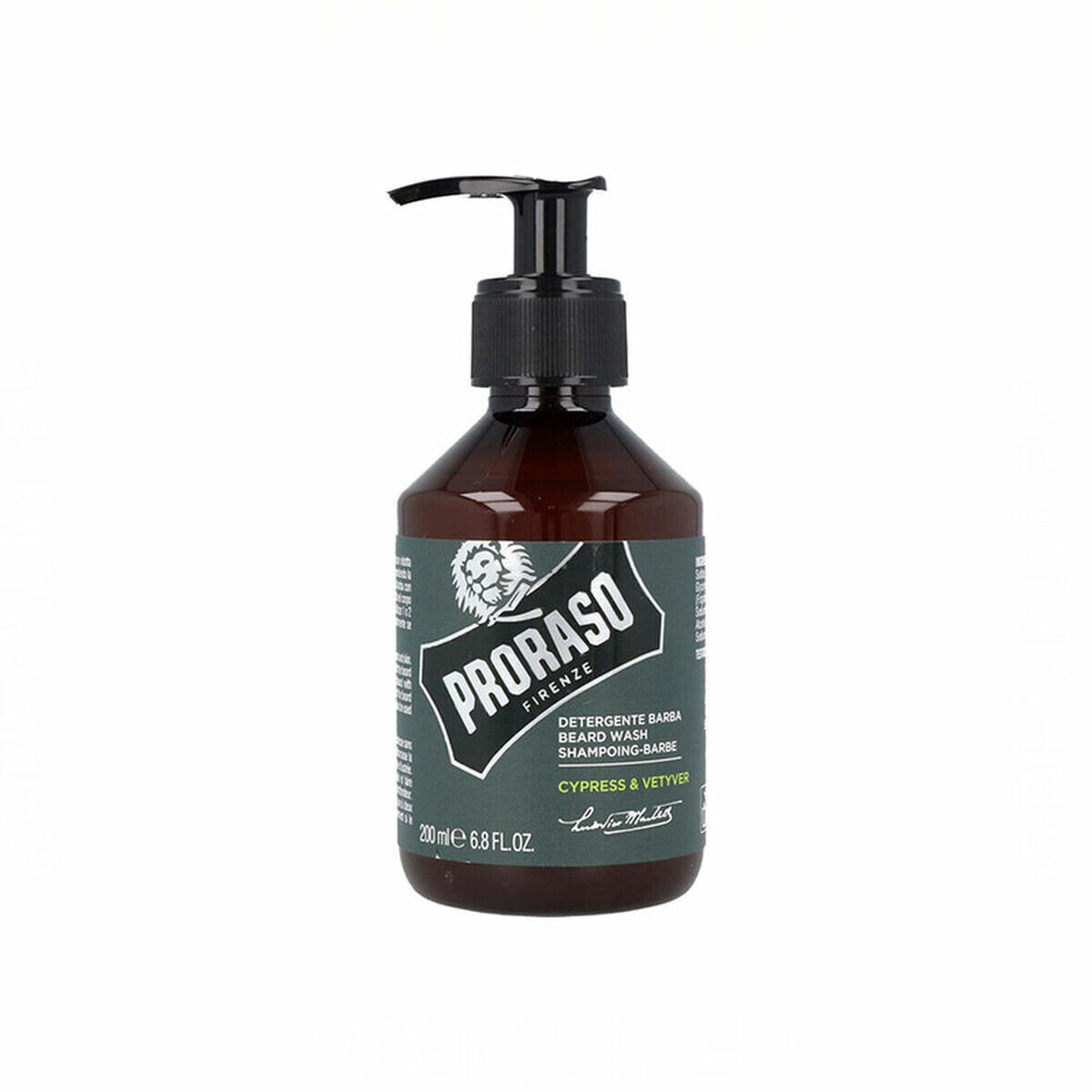 Шампунь для бороды Beard Wash Cypress & Vetyver Proraso (200 ml) (200 ml)