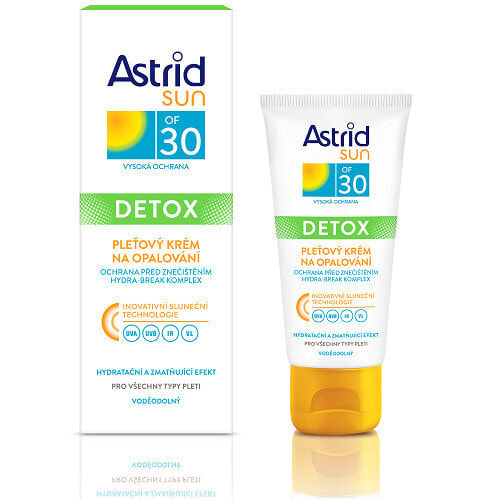 Astrid Sun Detox SPF30 Солнцезащитный крем 50 мл